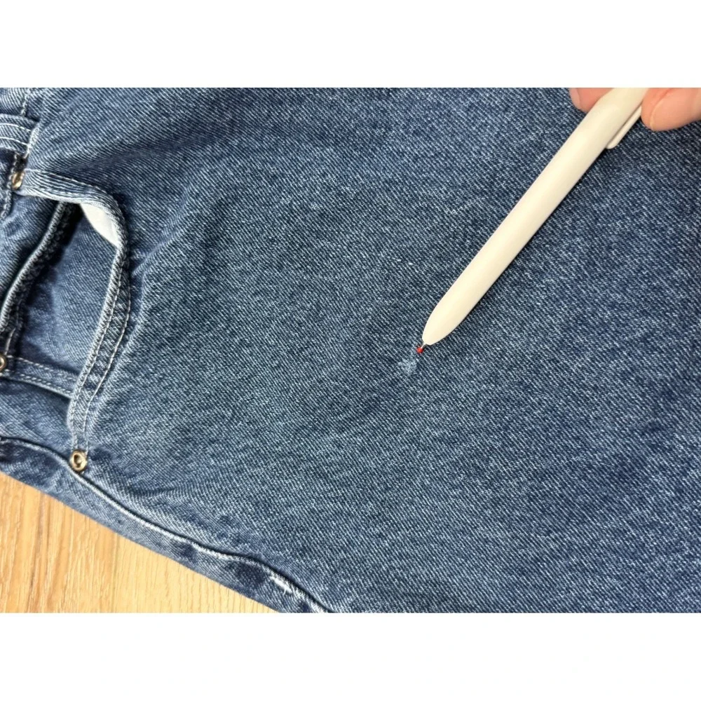 CCS Baggy Loose Taper Jeans Blue Denim‎ W34 L30 Skate Y2K VTG